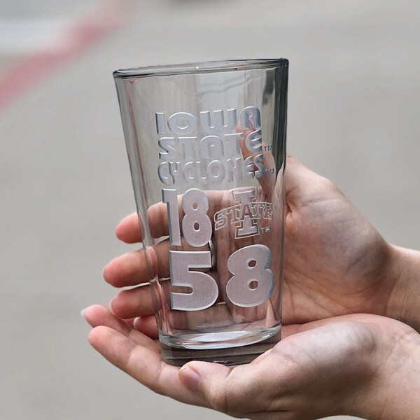 I-State 1858 Ultra Engraved Pint Glass (16oz.)